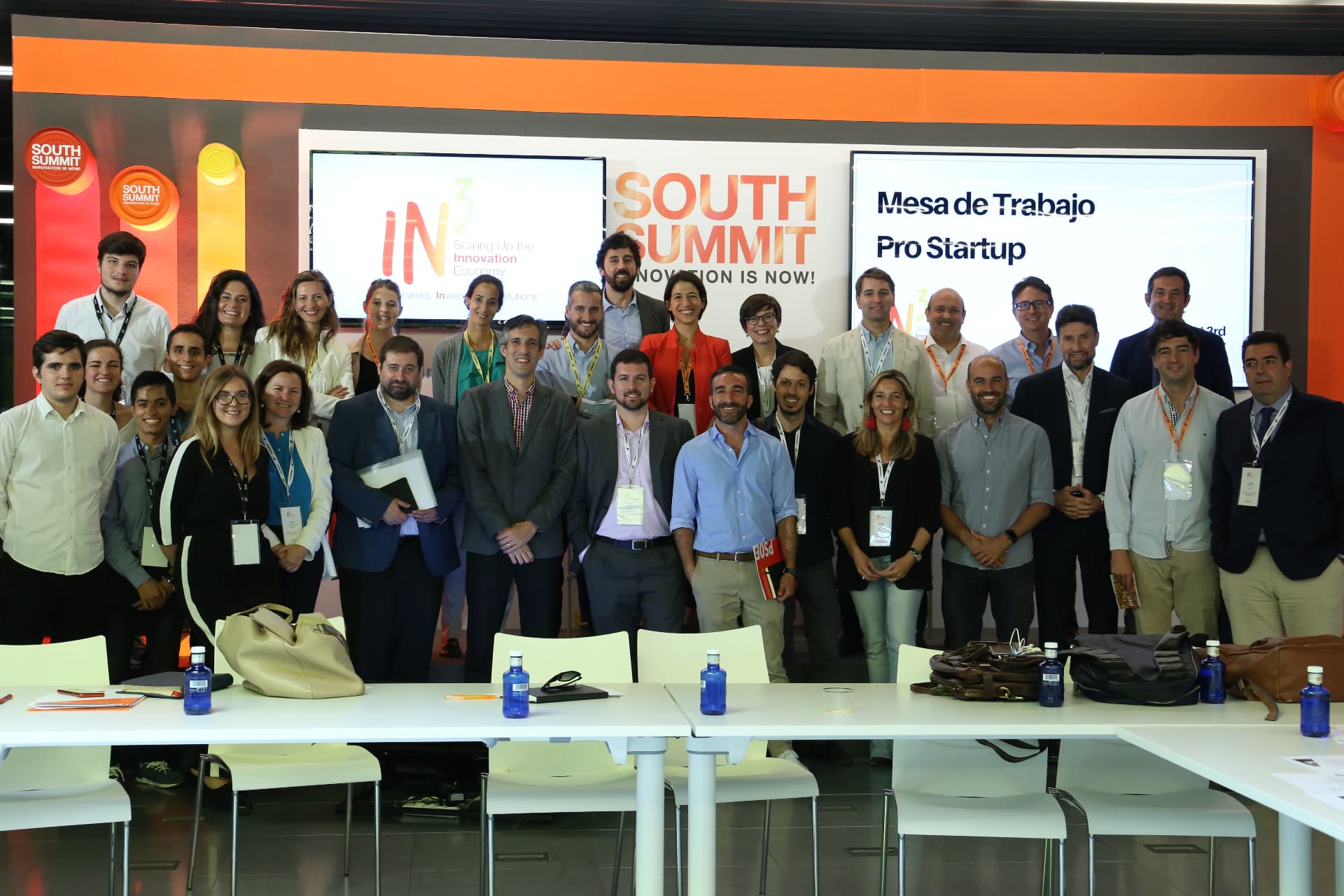 Mesa de trabajo Pro Startup en South Summit