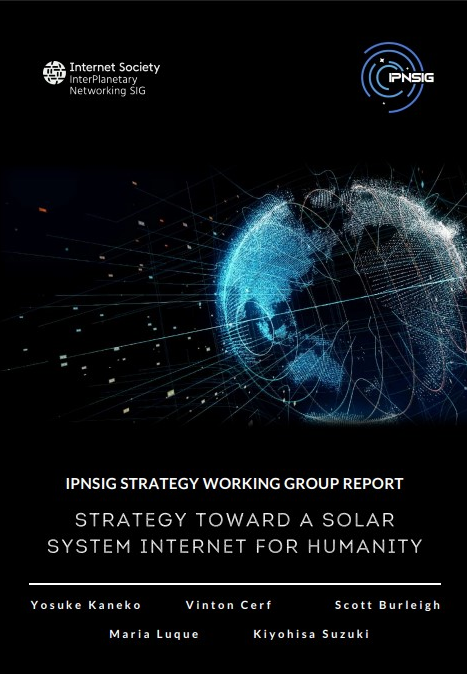 Portada del informe Strategy Toward a Solar System Internet for Humanity