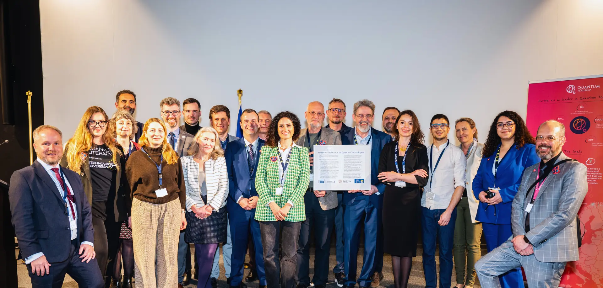 Grupo de firmantes de la European Declaration on Quantum Technologies, 2024